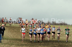 Senior women, 2018 Northern Cross Country Champs., Harewood House, Leeds. Photo: David T. Hewitson/Sports for All Pics